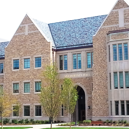 Notre Dame laboratory building 