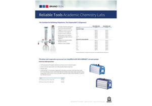 Laboratory tools for academic chemistry lab