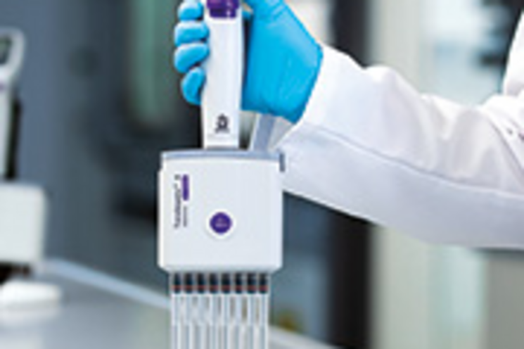 Transferpette micropipette multi channel