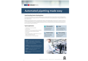 Liquid Handling Station Pipetting Robot